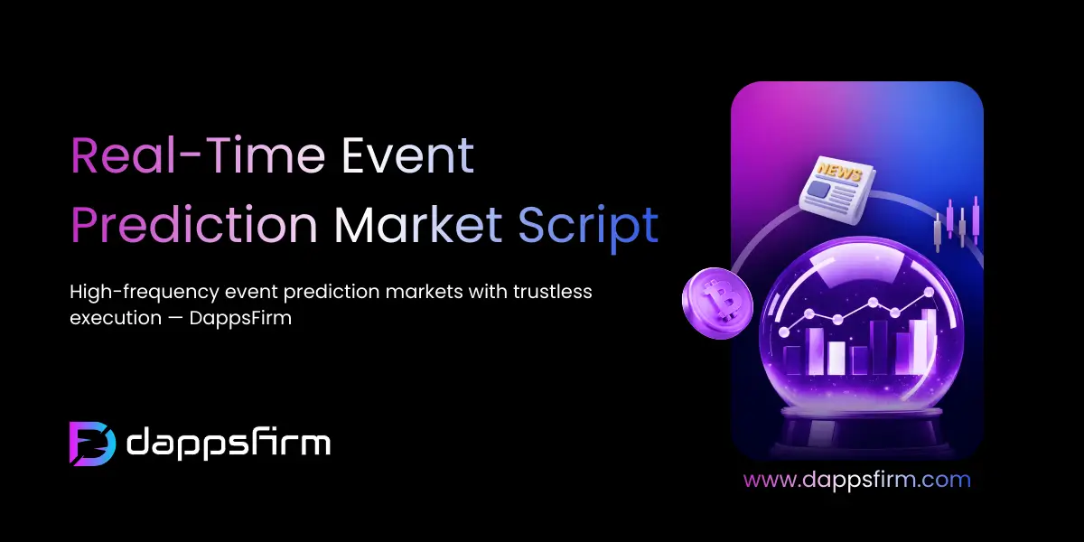 Real-Time Event Prediction Markets Script