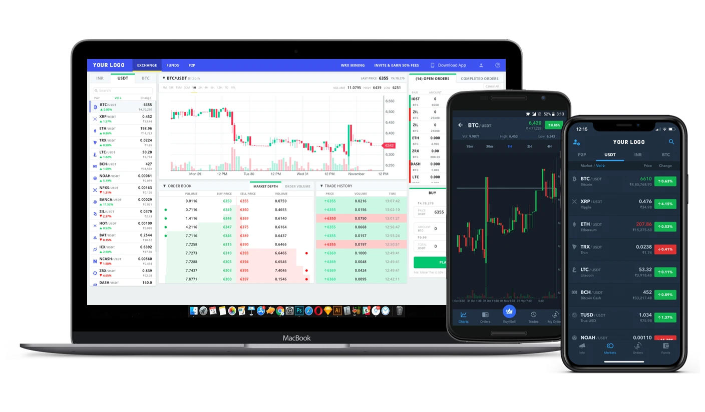 About WazirX clone script